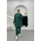 Emblem Sweat Suit Emerald Green