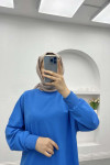 Emblem Sweatshirt Blue