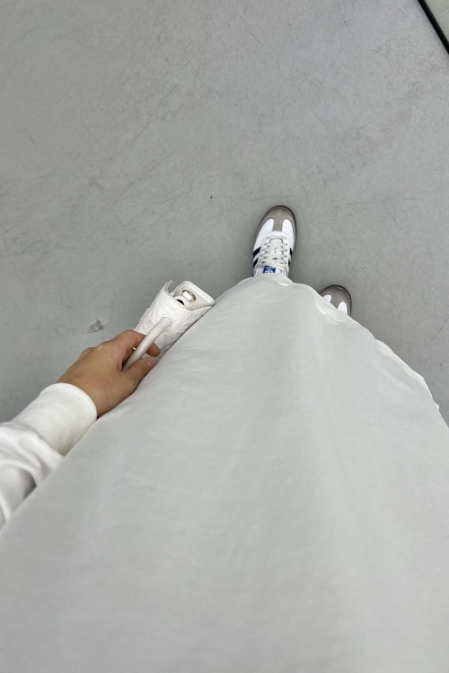 Embroidered Long Tunic White