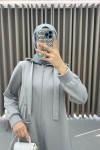 Tied Scuba Suit Gray