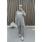 Tied Scuba Suit Gray