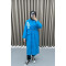 Printed Raincoat Blue