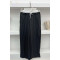 Waist Detailed Striped Trousers Black