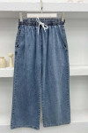 Wide Leg Jeans Dark Blue