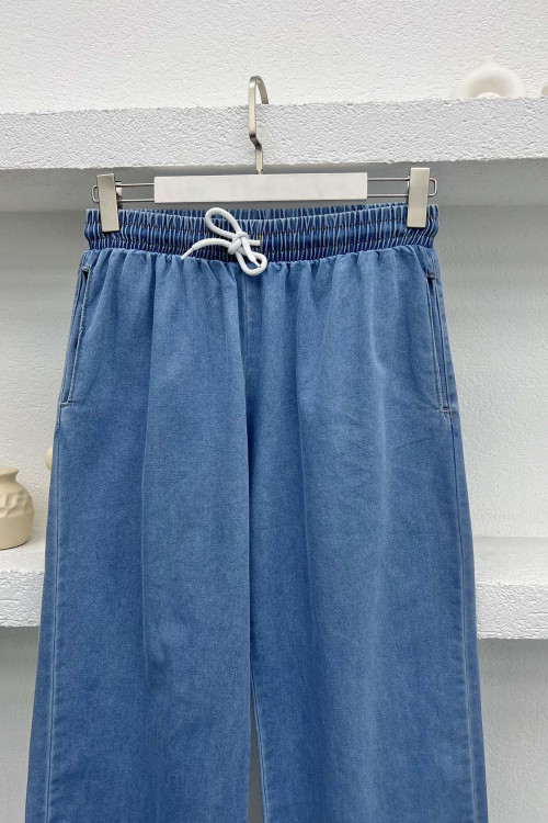 Wide Leg Jeans Blue