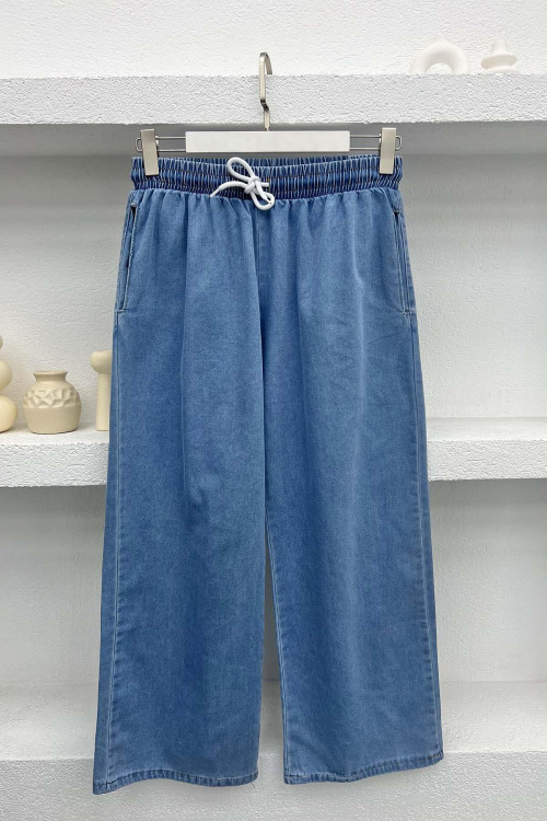 Wide Leg Jeans Blue