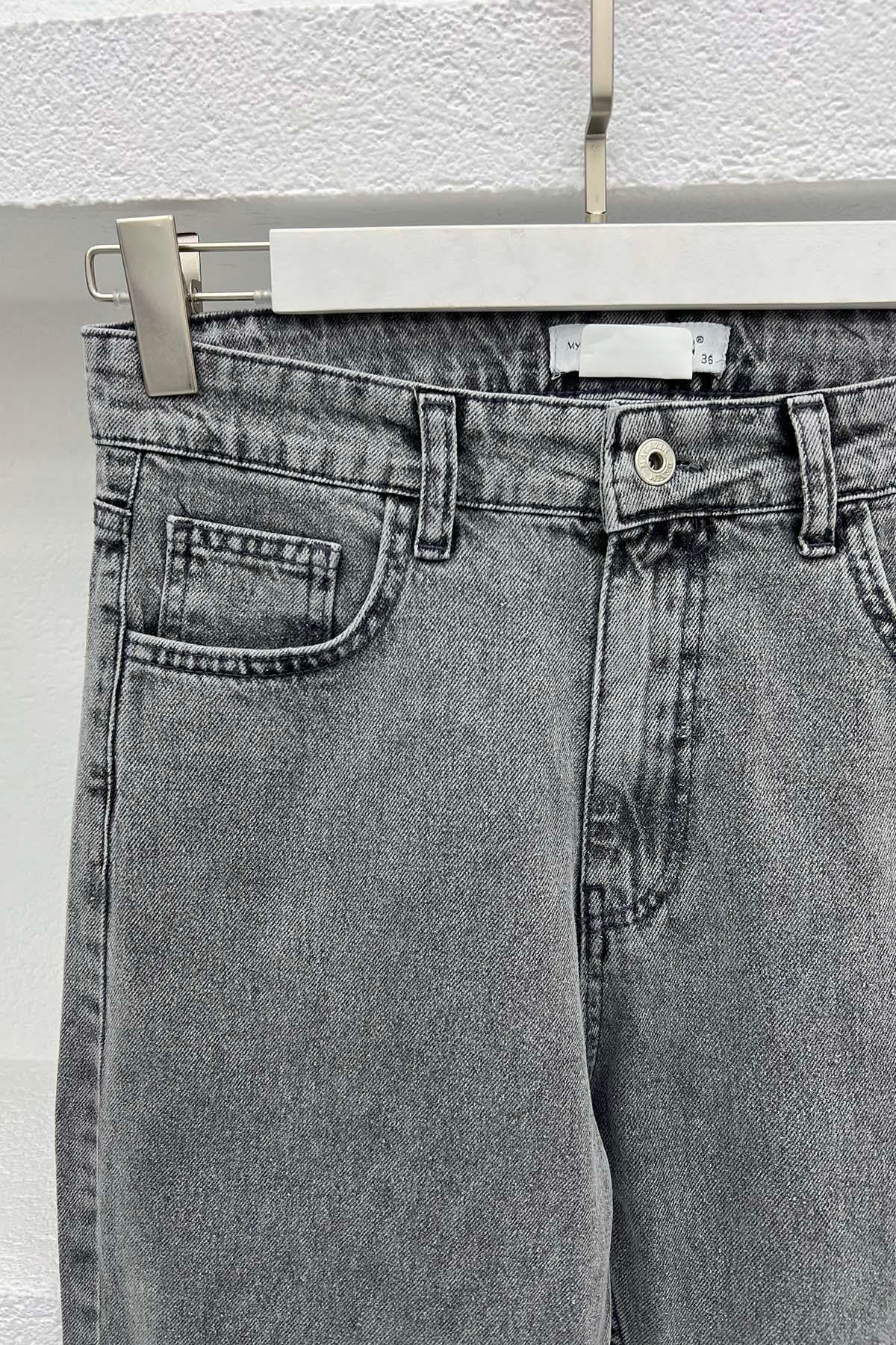 Beaded Jeans Anthracite 