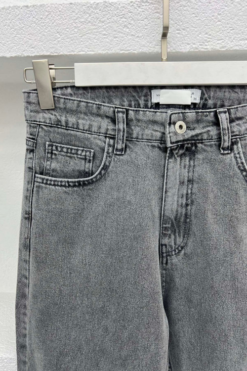 Beaded Jeans Anthracite 