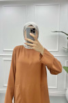 Pocket Stone Tunic Brown