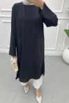 Pocket Stone Tunic Black