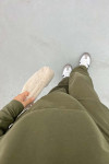 Pocket Hooded Suit Khaki