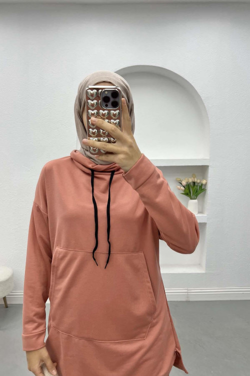 Pocket Hooded Set Pinky