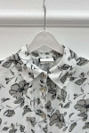 Floral Shirt Gray