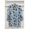 Floral Shirt Navy Blue