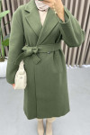 Double Buttoned Alternative Coat Khaki