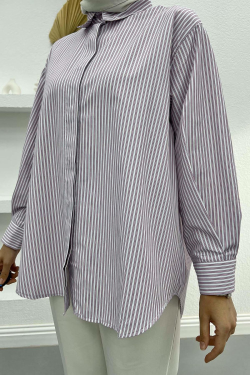 Striped Shirt Pink