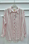 Striped Shirt Pink