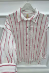 Striped Shirt Pink