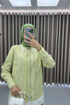 Striped Shirt Green