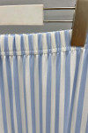 Striped Pajama Bottoms Blue