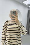 Striped Sweatshirt Black