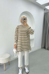 Striped Sweatshirt Black