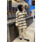 Striped Knitwear Set Ecru