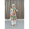 Patterned Shirt Tunic Multicolor