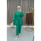 Textured Belted Suit Benetton Green