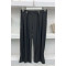 Button Detailed Trousers Black