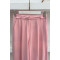 Button Detailed Darted Trousers Pink