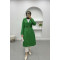 Buttoned Trench Coat Benetton Green