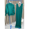 Dress Two Piece Suit Emerald Green