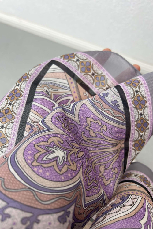 Etro Patterned Shawl Lilac