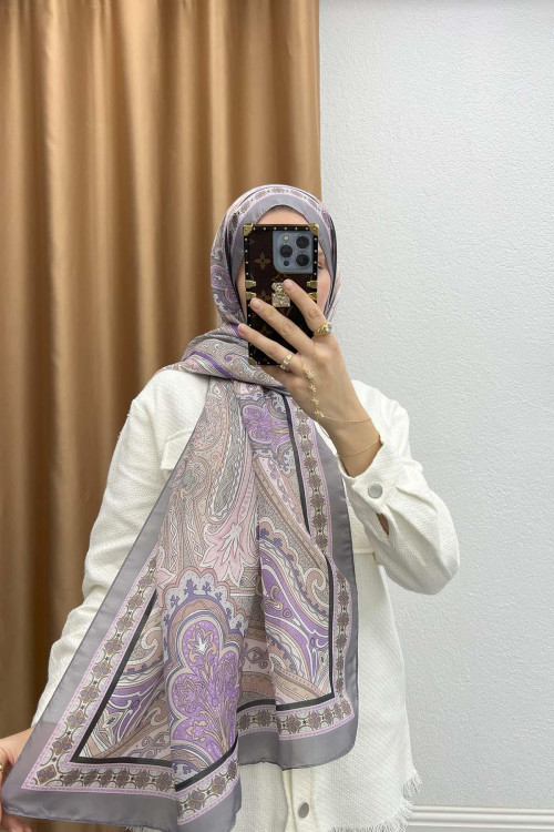 Etro Patterned Shawl Lilac