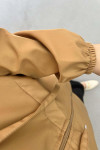 Zippered Raincoat Camel