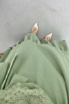 Scallop Ruffle Princess Dress Mint Green