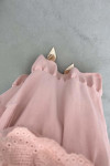 Pink Princess Dress with Ruffle Trim