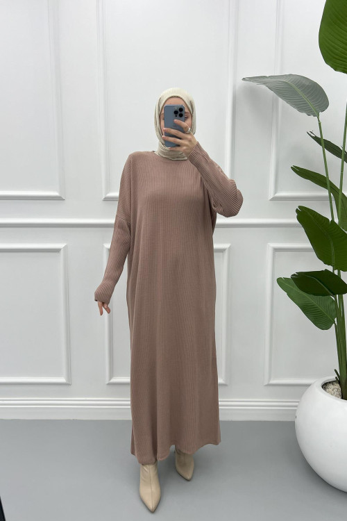 Corduroy Dress Dusty Rose