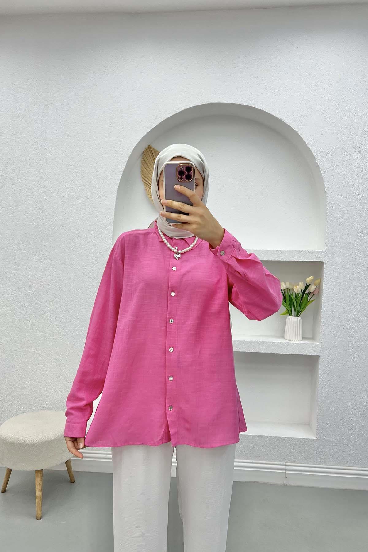 Flame Shirt Pink