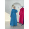 Gipel Linen Dress Blue