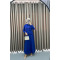 Gold Buttoned Skirt Set Saxe Blue