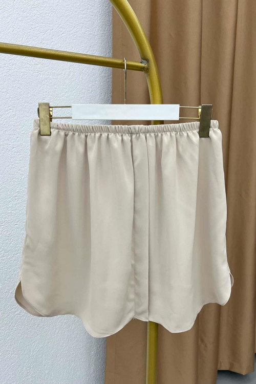 Shirt Skirt Underwear Beige