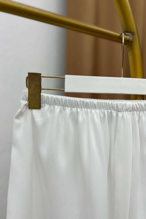 Shirt Skirt Underwear White