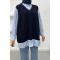 Shirt Sweater Navy Blue