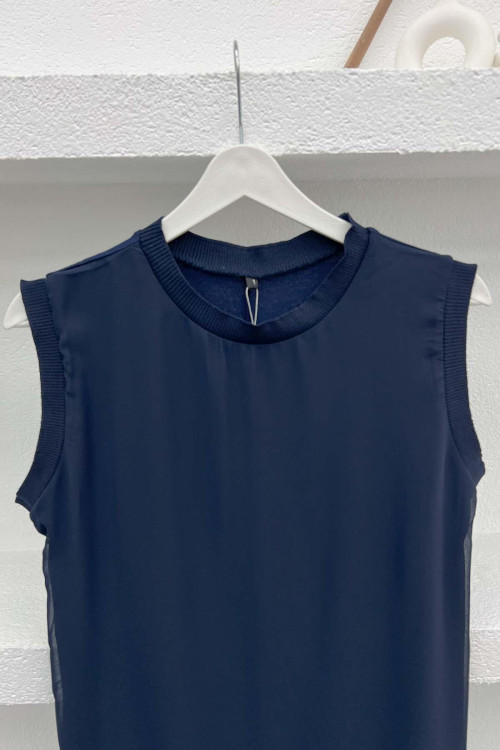 Undershirt Navy Blue