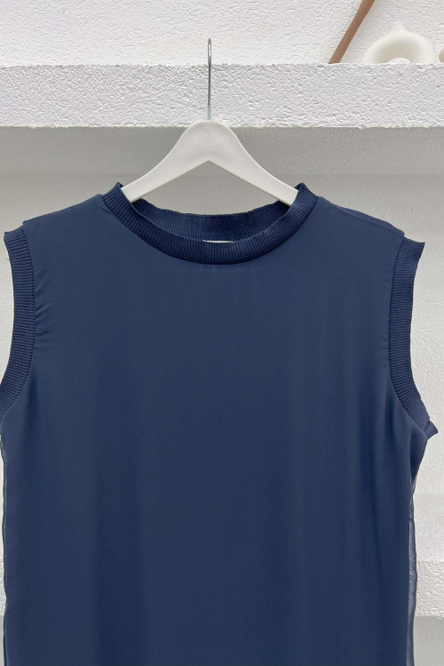 Undershirt Navy Blue