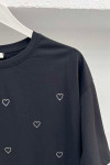 Heart Stone T-Shirt Black