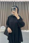 Oysho Hooded Suit Black