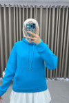 Hooded Sweatshirt Set Blue